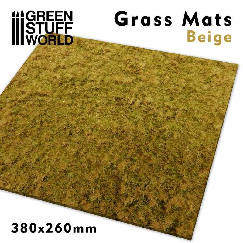 【再入荷】GSWD-2470 ジオラマ素材 芝マット ベージュ|建物／情景用パーツ|フィギュア