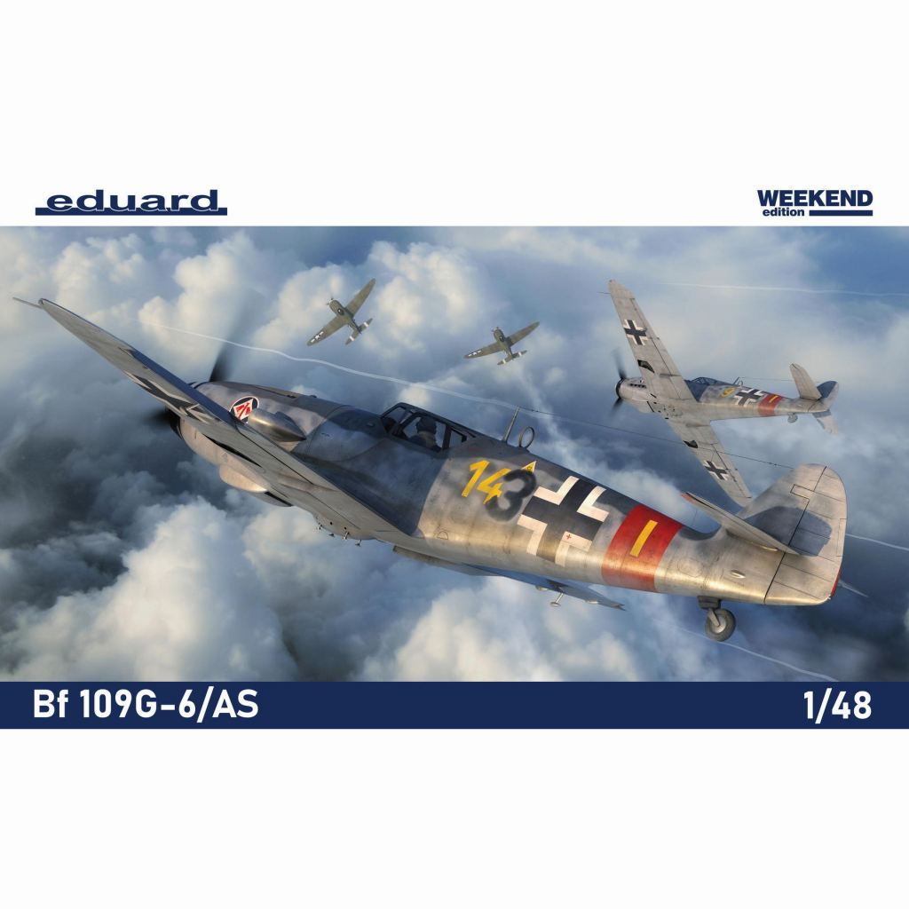 【再入荷】84169 メッサーシュミット Bf109G-6/AS ウィークエンドエディション|第二次大戦の飛行機モデル|飛行機