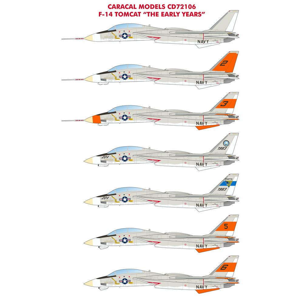 72106 グラマン F-14 トムキャット プロトタイプ|飛行機用デカール|飛行機