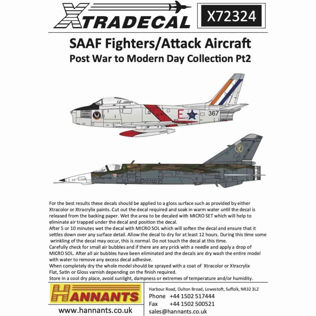 X72324 SAAF 南アフリカ空軍 戦闘機/攻撃機 戦後コレクション Part2