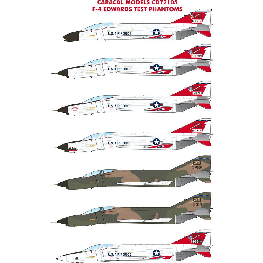 72105 マクドネル・ダグラス F-4 ファントムII エドワーズ空軍