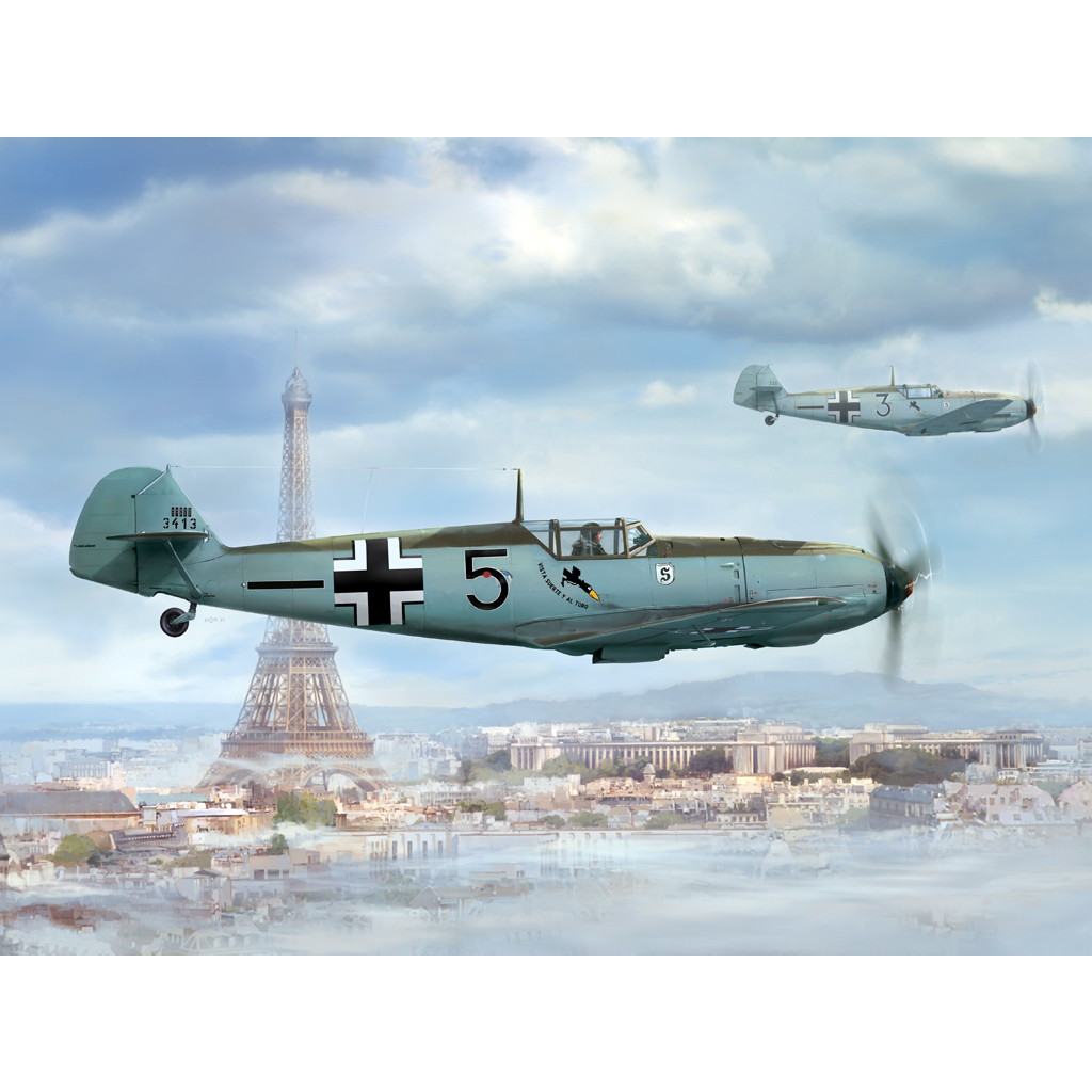 D5-07 メッサーシュミット Bf109E-1 エミール | ウイングジーキット