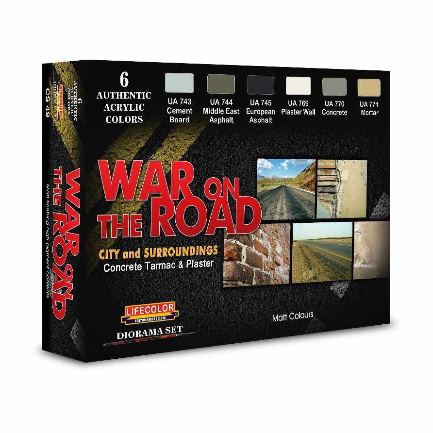 CS49 戦場の道路セット2|塗料|ツール＆マテリアル