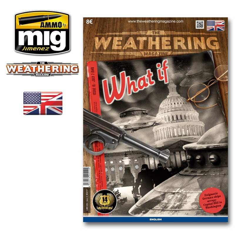 ミリタリー　雑誌　同人誌　セット A.MIG4514 ウェザリングマガジン第15号 架空兵器特集特集 | アモ AMMO