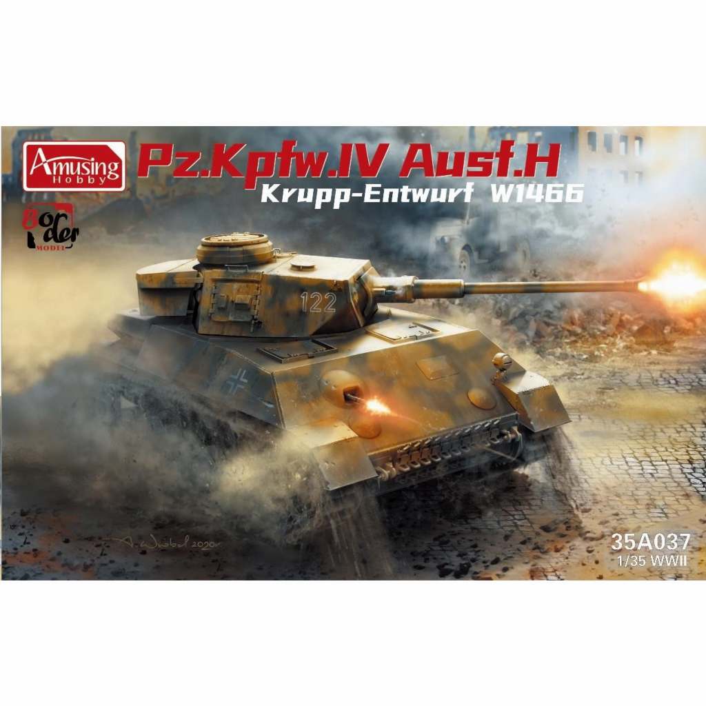 1/35 IV号戦車 クルップ計画型 - (株)ビーバーコーポレーション