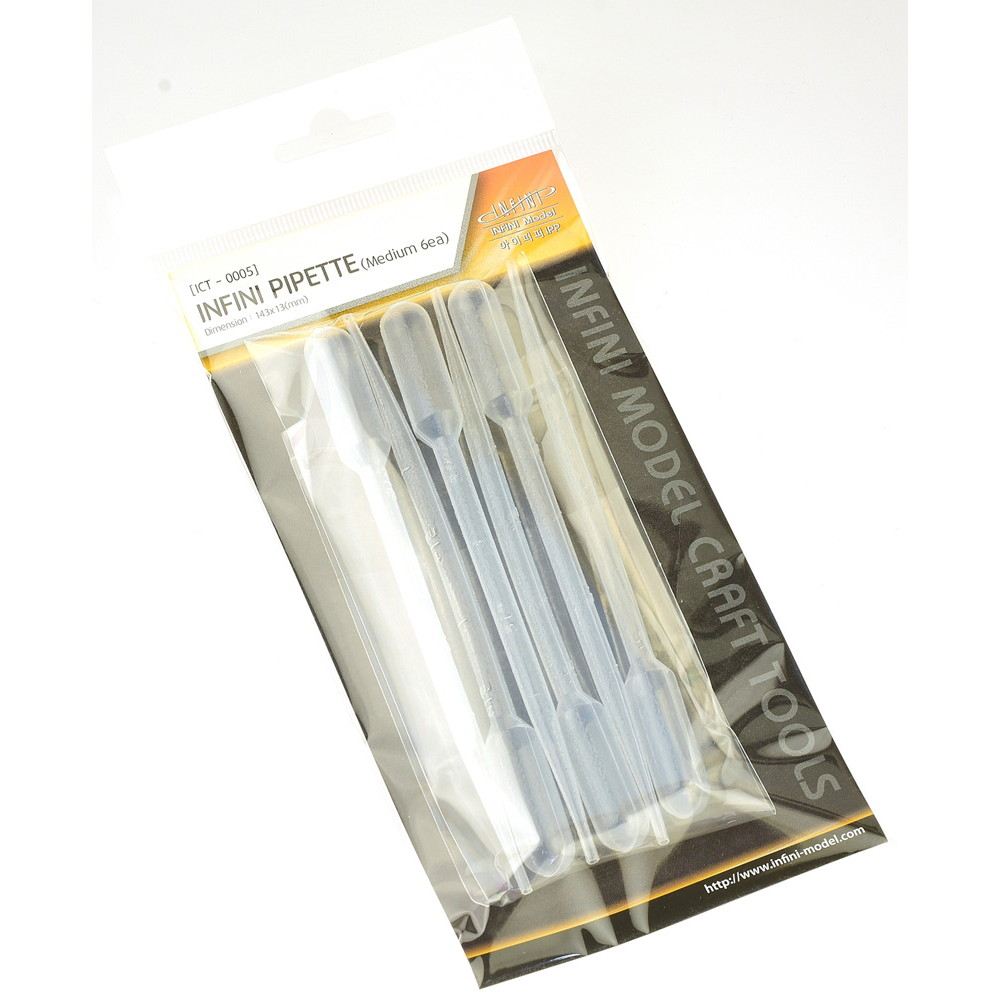ICT-0005 スポイトセット（中）6本入り|工具|ツール＆マテリアル
