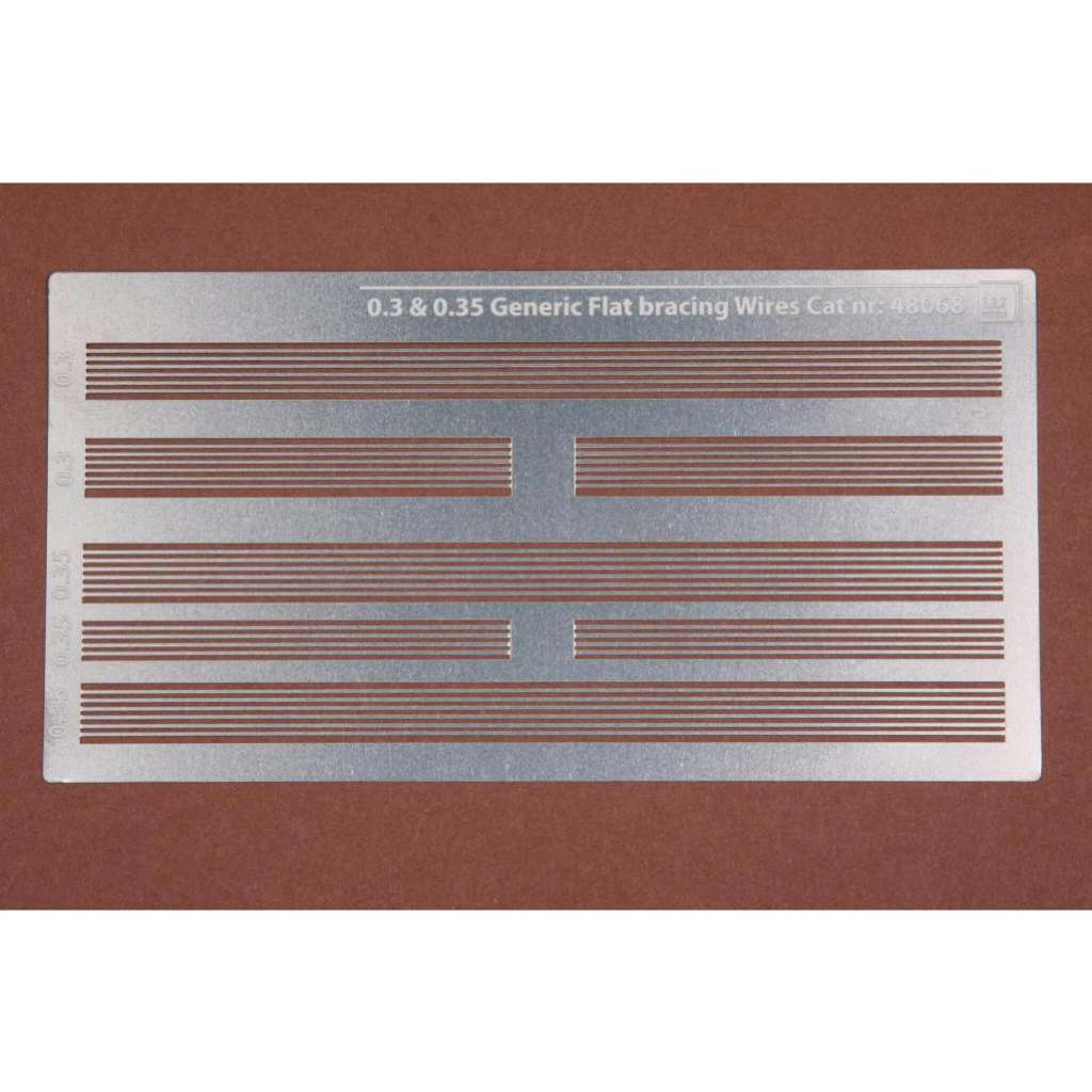 【再入荷】48068 汎用 フラットタイプ張り線セット (0.3、0.35mm幅)|飛行機用パーツ|飛行機