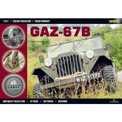 TOPSHOTS11011 GAZ-67B 44ページ 写真180枚 デカール付|洋書|書籍＆DVD