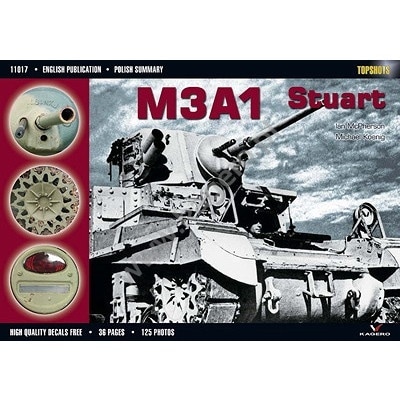 TOPSHOTS11017 M3A1 スチュアート 36ページ 写真125枚|洋書|書籍＆DVD