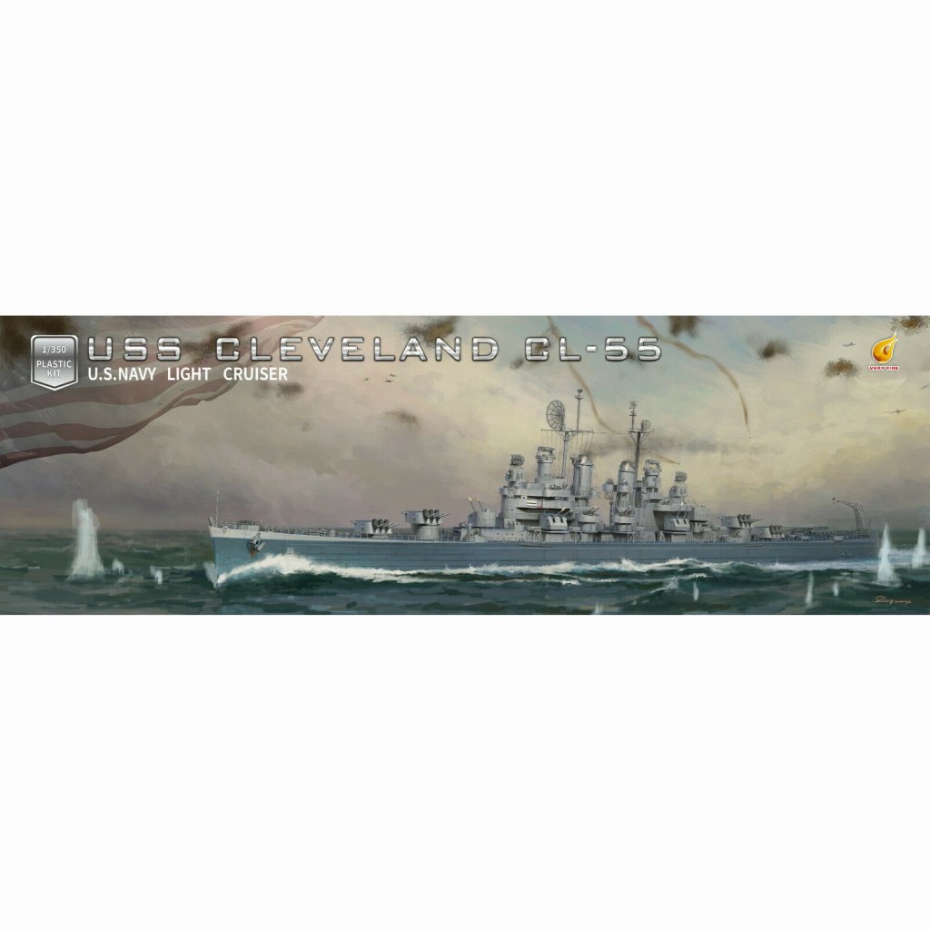 VFM350920DX 米海軍 軽巡洋艦 CL-55 クリーブランド DXキット | ベリー
