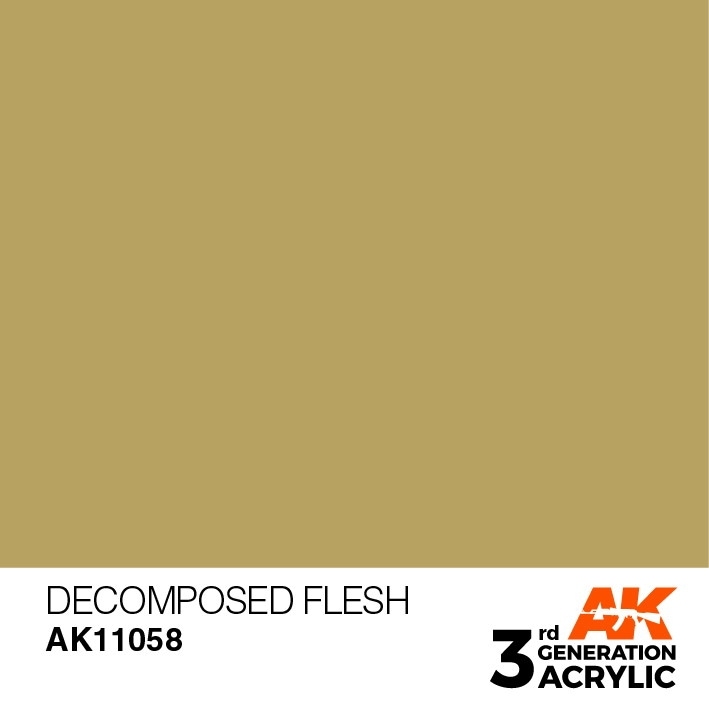 AK11058 デコンポーズドフレッシュ 【AKアクリル3G (サードジェネレーション)】|塗料|ツール＆マテリアル