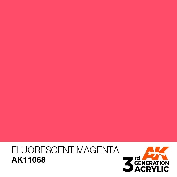 AK11068 蛍光マゼンタ 【AKアクリル3G (サードジェネレーション)】|塗料|ツール＆マテリアル