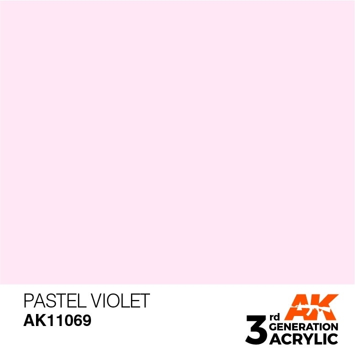 AK11069 パステルバイオレット 【AKアクリル3G (サードジェネレーション)】|塗料|ツール＆マテリアル