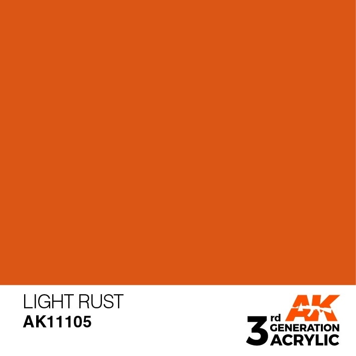 AK11105 ライトラスト 【AKアクリル3G (サードジェネレーション)】|塗料|ツール＆マテリアル