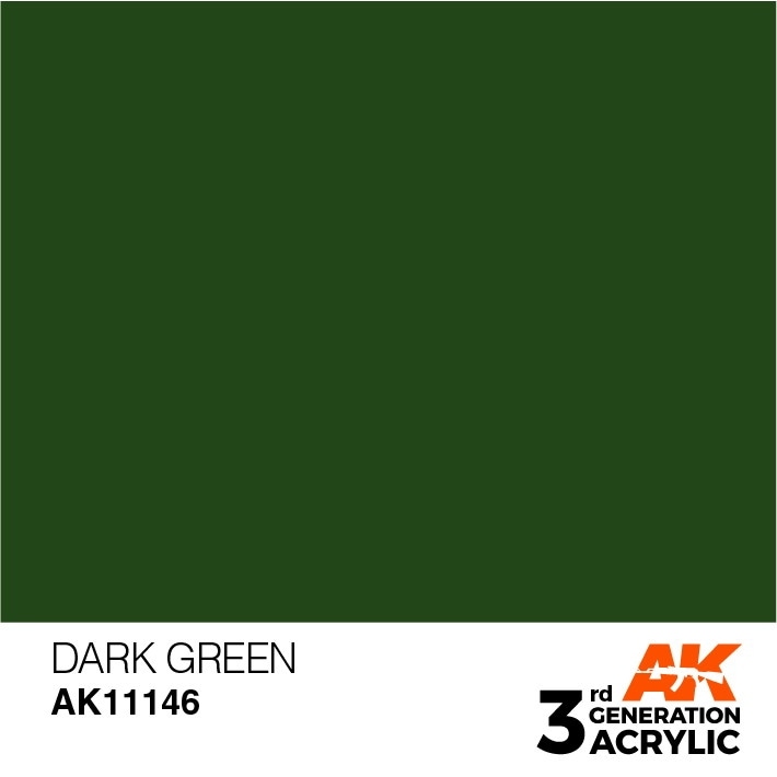 AK11421 ダークオリーブグリーン 【AKアクリル3G (サード
