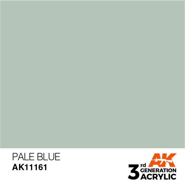 AK11161 ペイルブルー 【AKアクリル3G (サードジェネレーション)】|塗料|ツール＆マテリアル