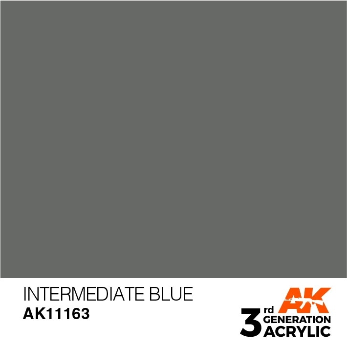 AK11163 インターメディエイトブルー 【AKアクリル3G (サードジェネレーション)】|塗料|ツール＆マテリアル
