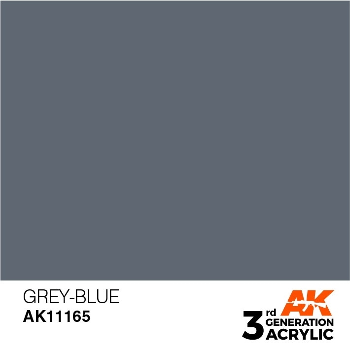 AK11165 グレイブルー 【AKアクリル3G (サードジェネレーション)】|塗料|ツール＆マテリアル