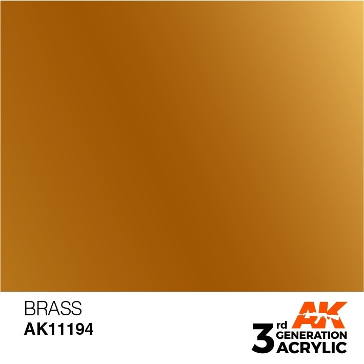 AK11194 ブラス 【AKアクリル3G (サードジェネレーション)】|塗料|ツール＆マテリアル