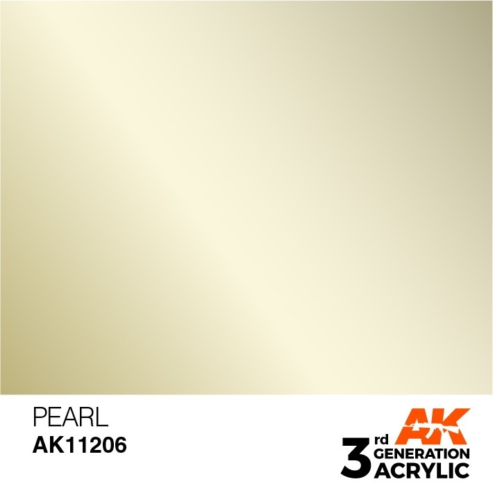 AK11206 パール 【AKアクリル3G (サードジェネレーション)】|塗料|ツール＆マテリアル