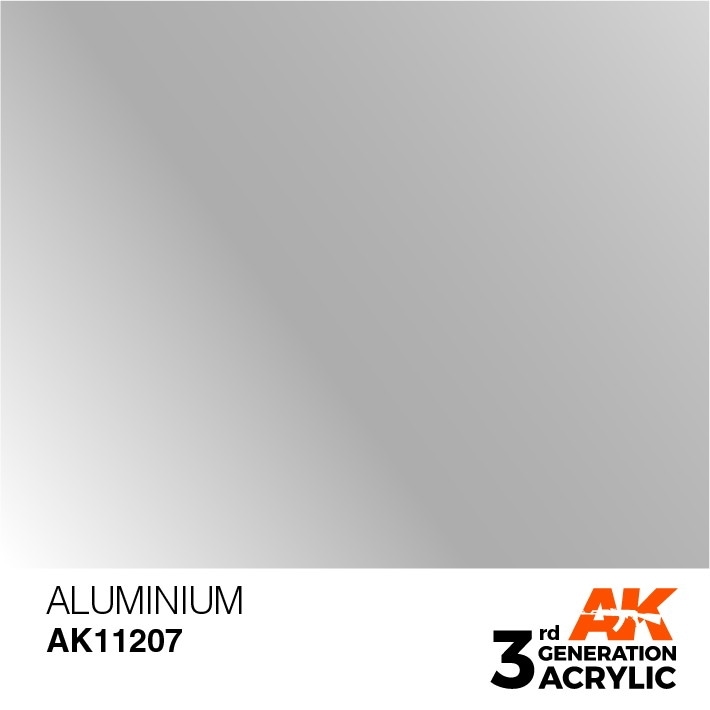 AK11207 アルミニウム 【AKアクリル3G (サードジェネレーション)】|塗料|ツール＆マテリアル