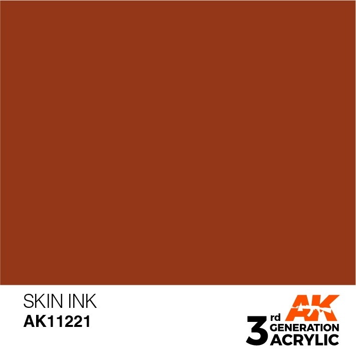 AK11221 スキンインク 【AKアクリル3G (サードジェネレーション)】|塗料|ツール＆マテリアル