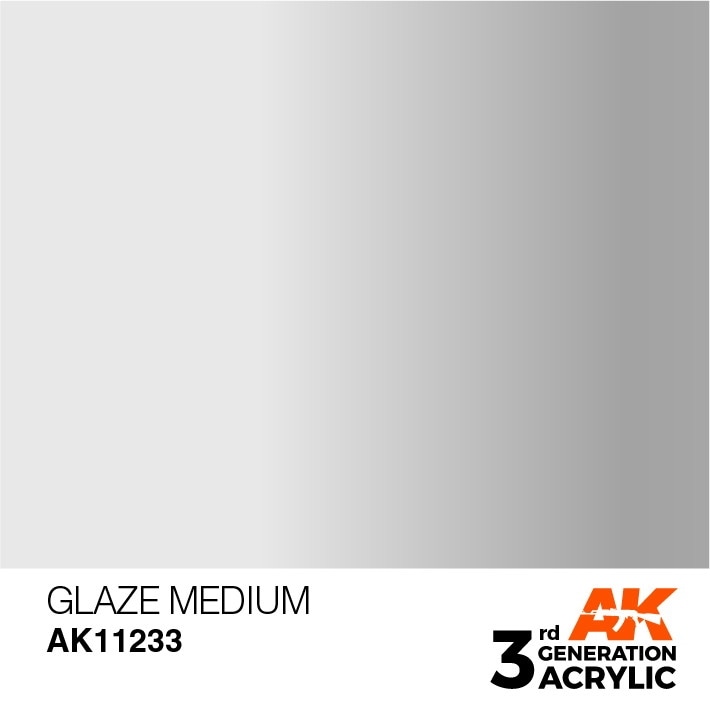 AK11233 グレイズメディウム 【AKアクリル3G (サードジェネレーション)】|塗料|ツール＆マテリアル