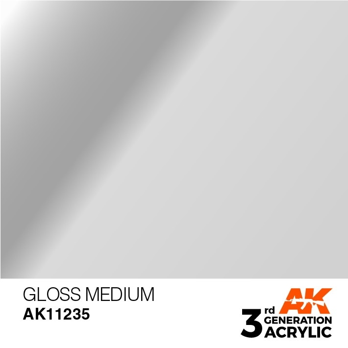 AK11235 グロスメディウム 【AKアクリル3G (サードジェネレーション)】|塗料|ツール＆マテリアル