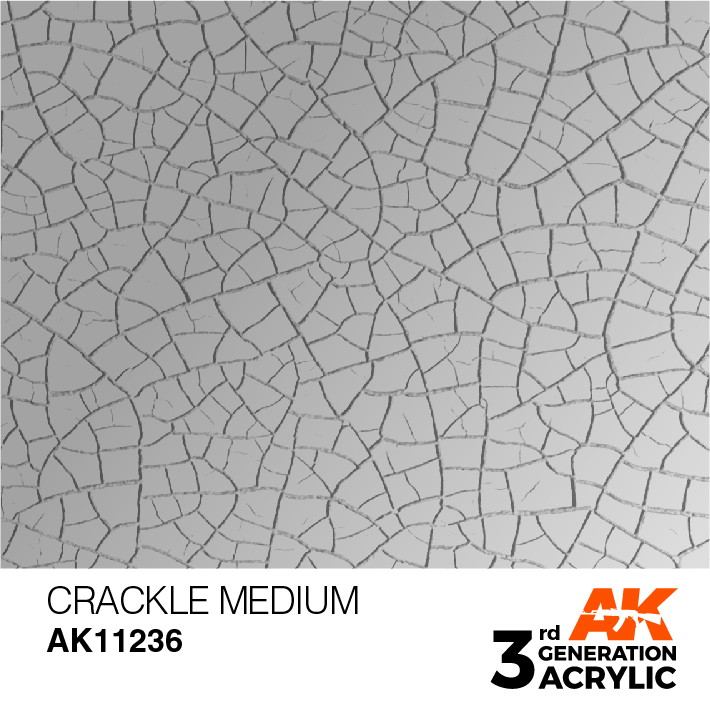 AK11236 クラックルメディウム 【AKアクリル3G (サードジェネレーション)】|塗料|ツール＆マテリアル