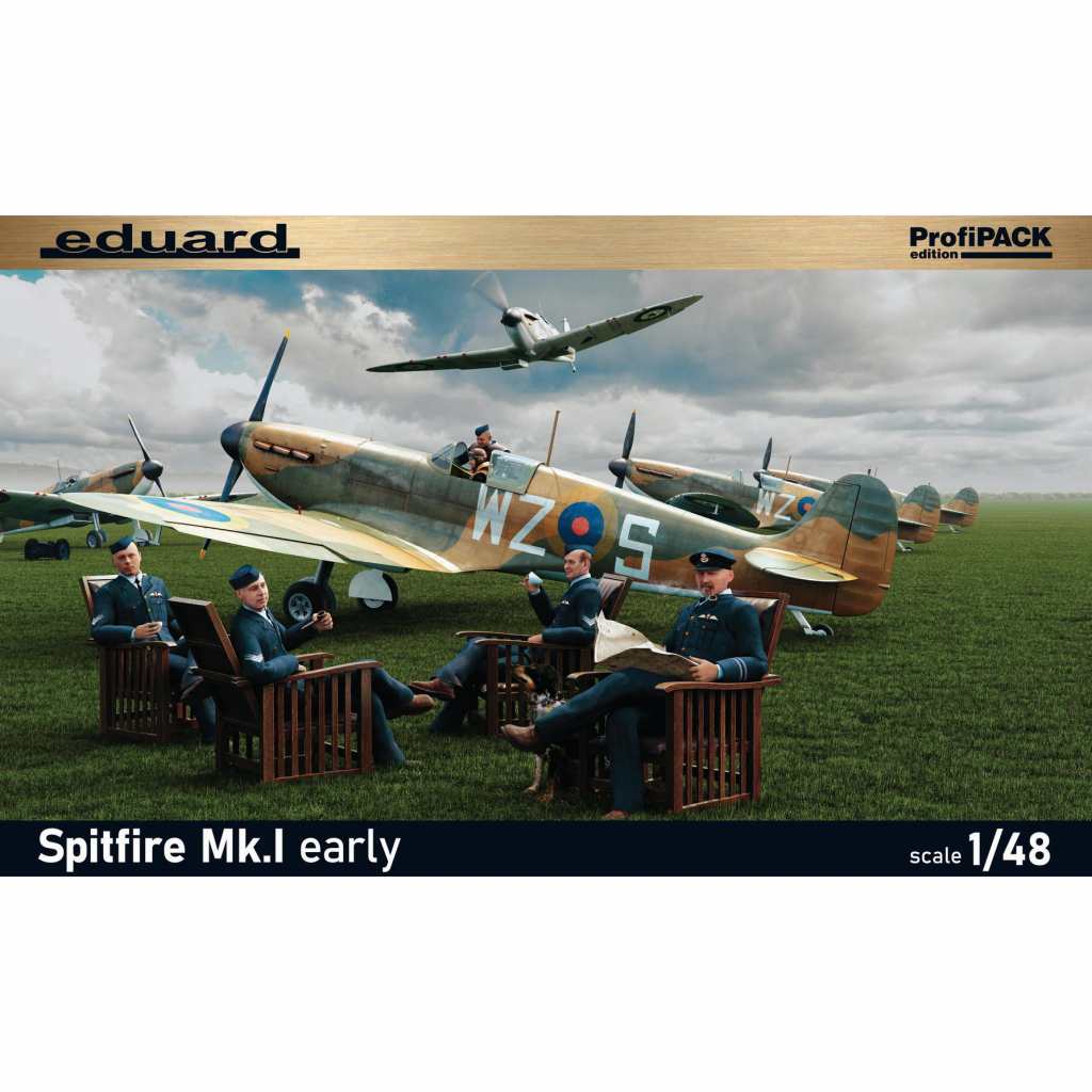 82152 スピットファイア Mk.I 「初期型」 プロフィパック|第二次大戦の飛行機モデル|飛行機
