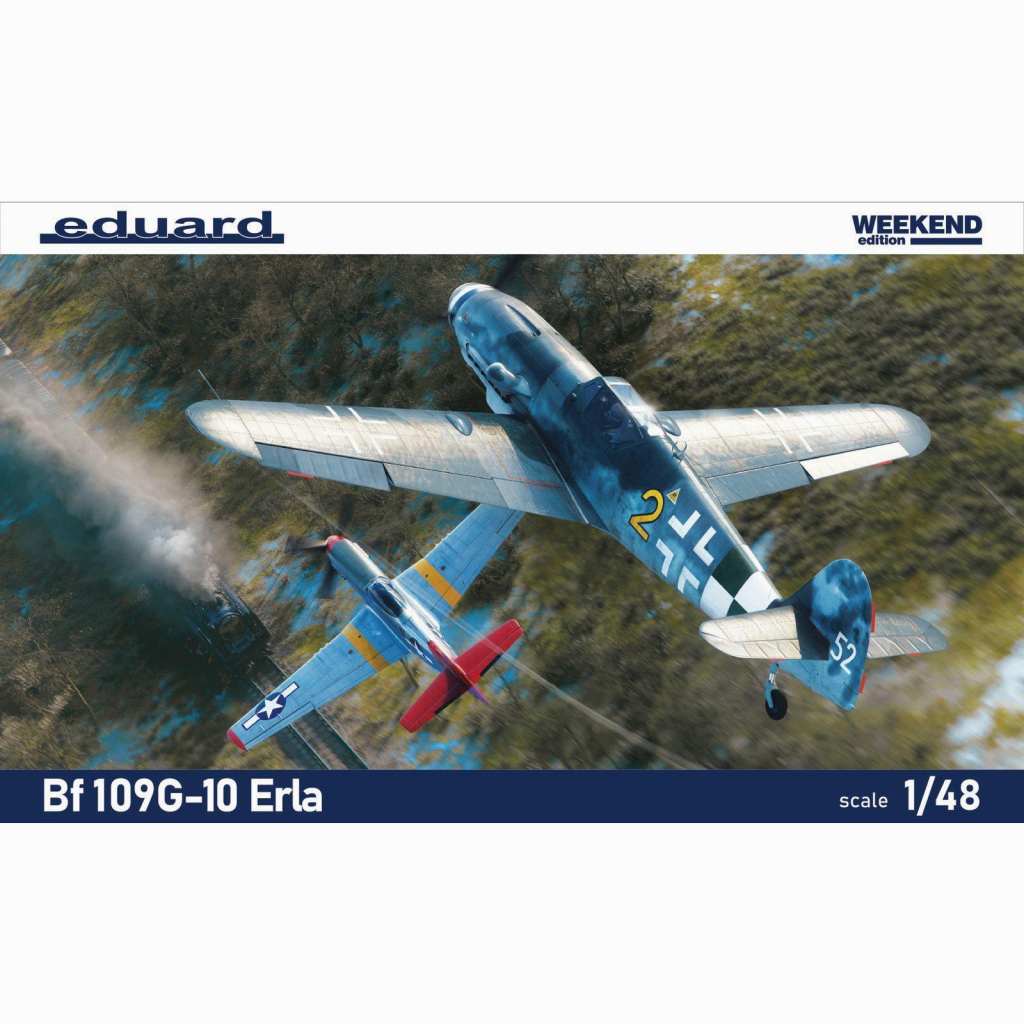 【再入荷】84174 メッサーシュミット Bf109G-10 エルラ工場 ウィークエンドエディション|第二次大戦の飛行機モデル|飛行機