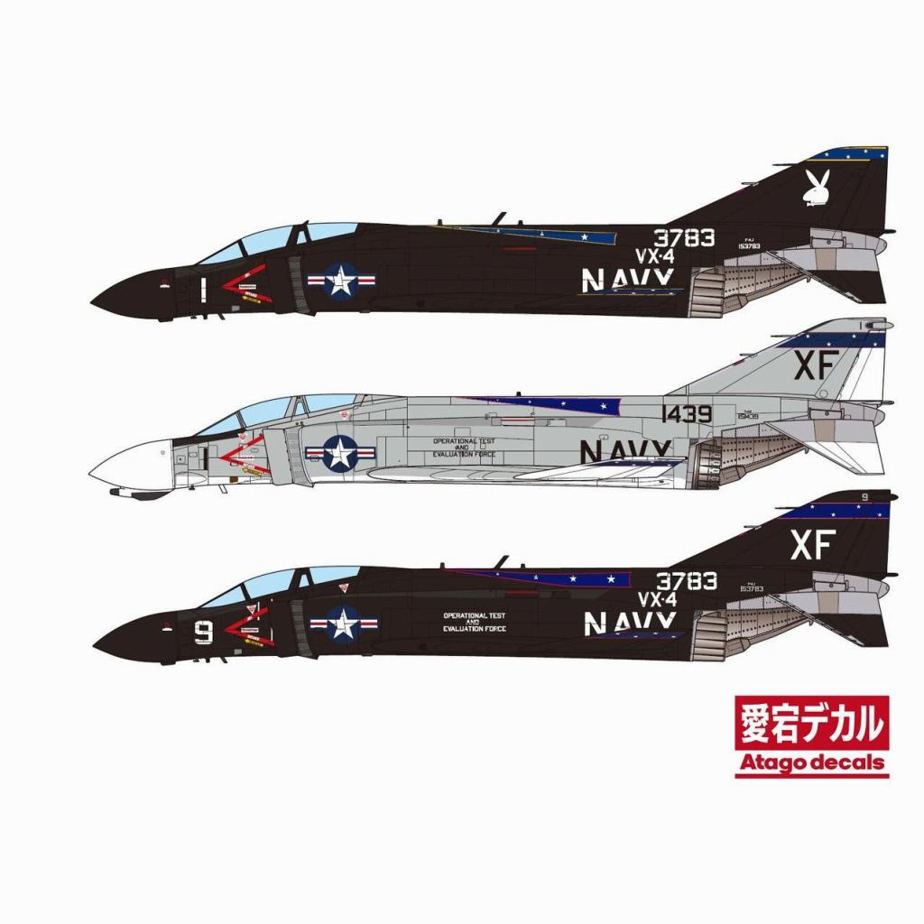F-4B ファントムII ネームタグ タミヤ 1/48 f-4b ファントムⅱ 製作 - VF-111 Sundowners Scale