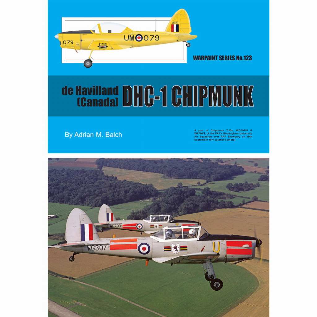 No.123 デ・ハビランド DHC-1 チップマンク|洋書|書籍＆DVD