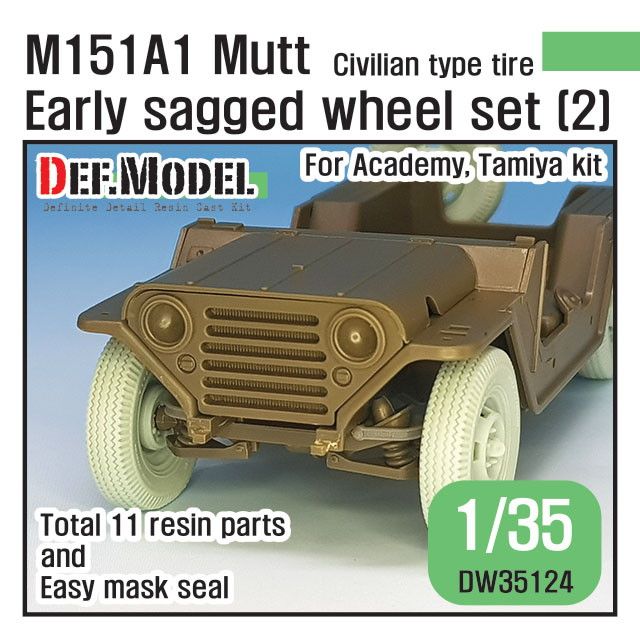 DM35134 1/35 現用 アメリカ M151A2 フォードマット フロント