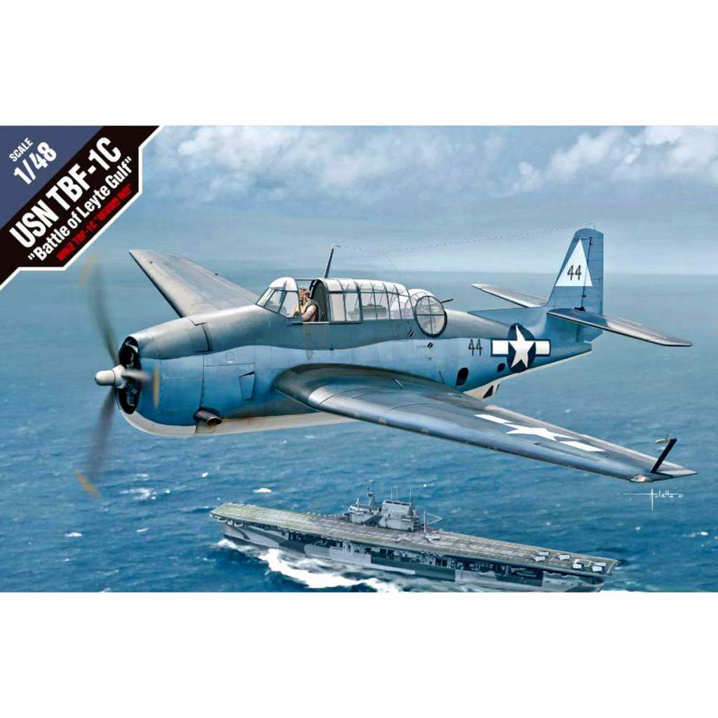 【再入荷】12340 TBF-1C　アベンジャー　”バトル・オブ・レイテ”|第二次大戦の飛行機モデル|飛行機
