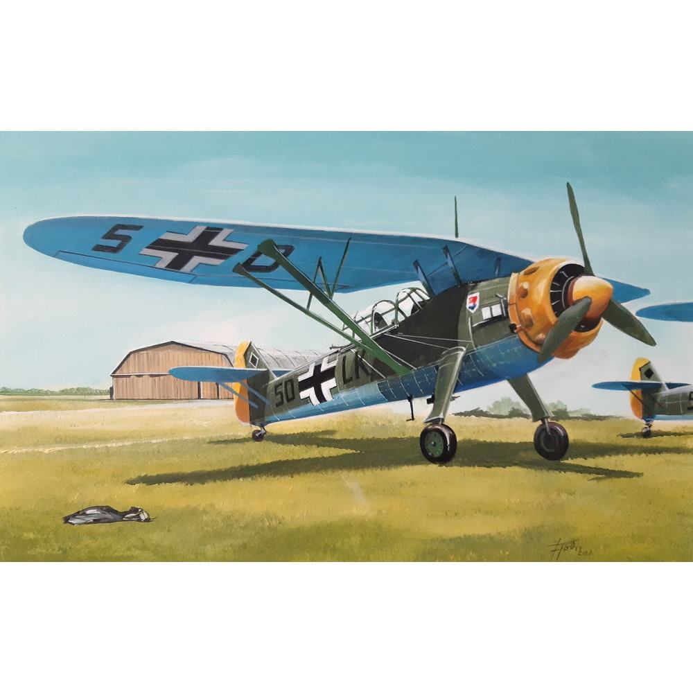 SBK7010 1/72 ヘンシェル Hs126 「電撃戦」|第二次大戦の飛行機モデル|飛行機