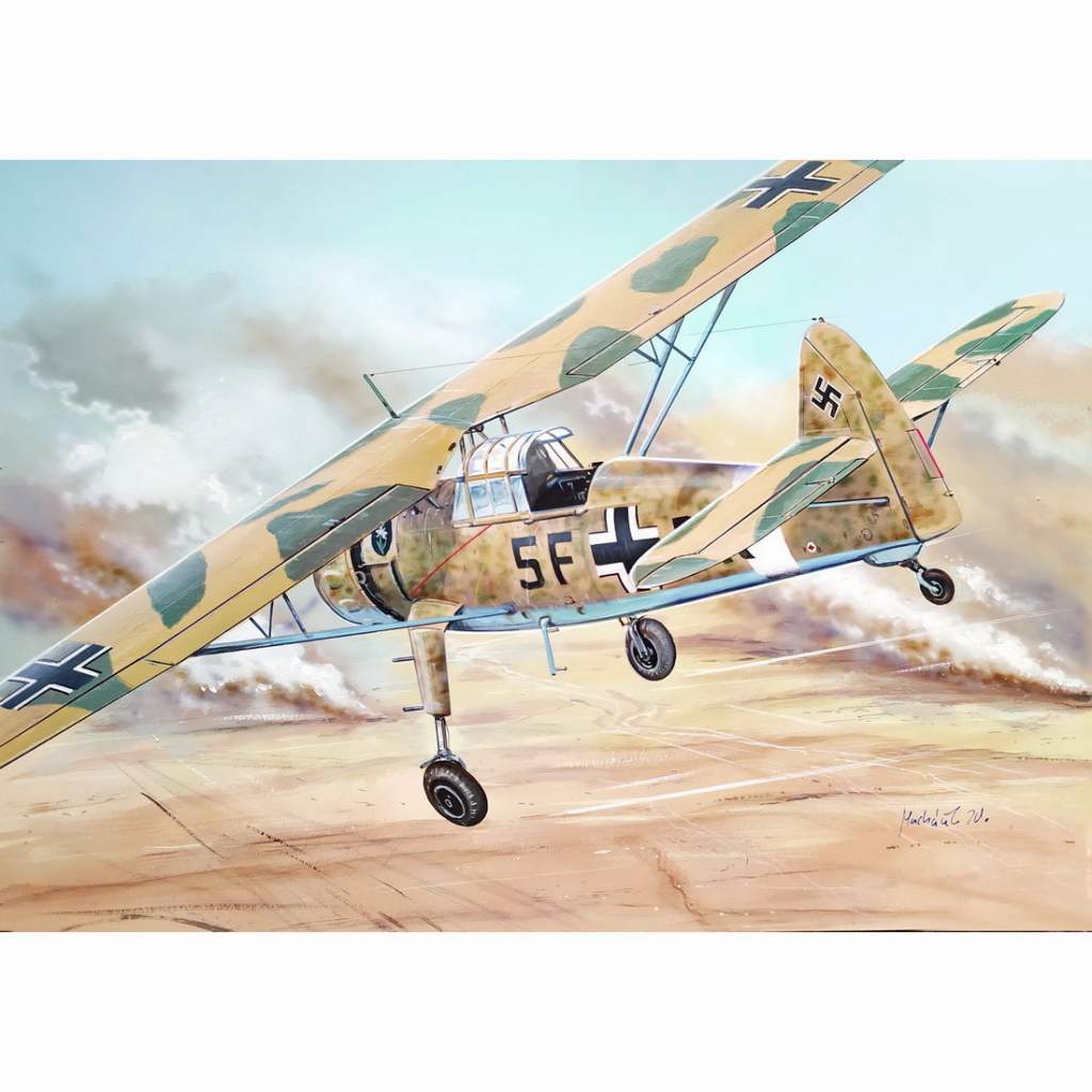 SBK7012 1/72 ヘンシェル Hs126 「アフリカ戦線」|第二次大戦の飛行機モデル|飛行機