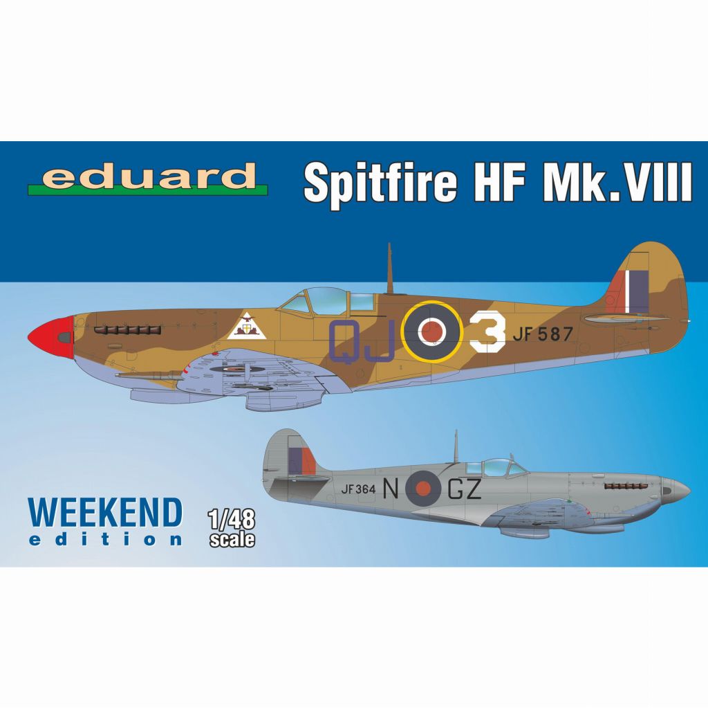 84132 スーパーマリン スピットファイア HF Mk.VII 後期型 ウィークエンド|第二次大戦の飛行機モデル|飛行機