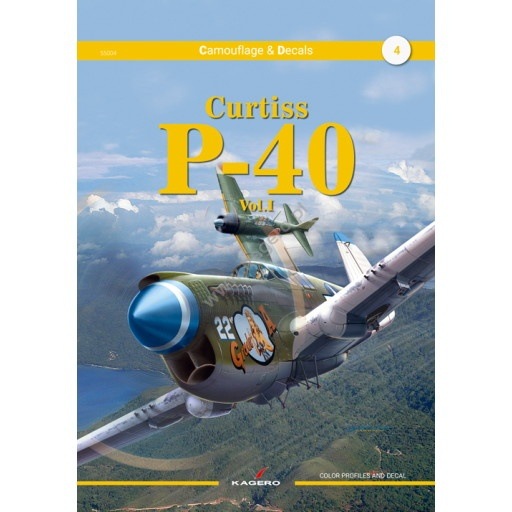Camouflage & Decals 55004 カーチス P-40 Vol.I|洋書|書籍＆DVD