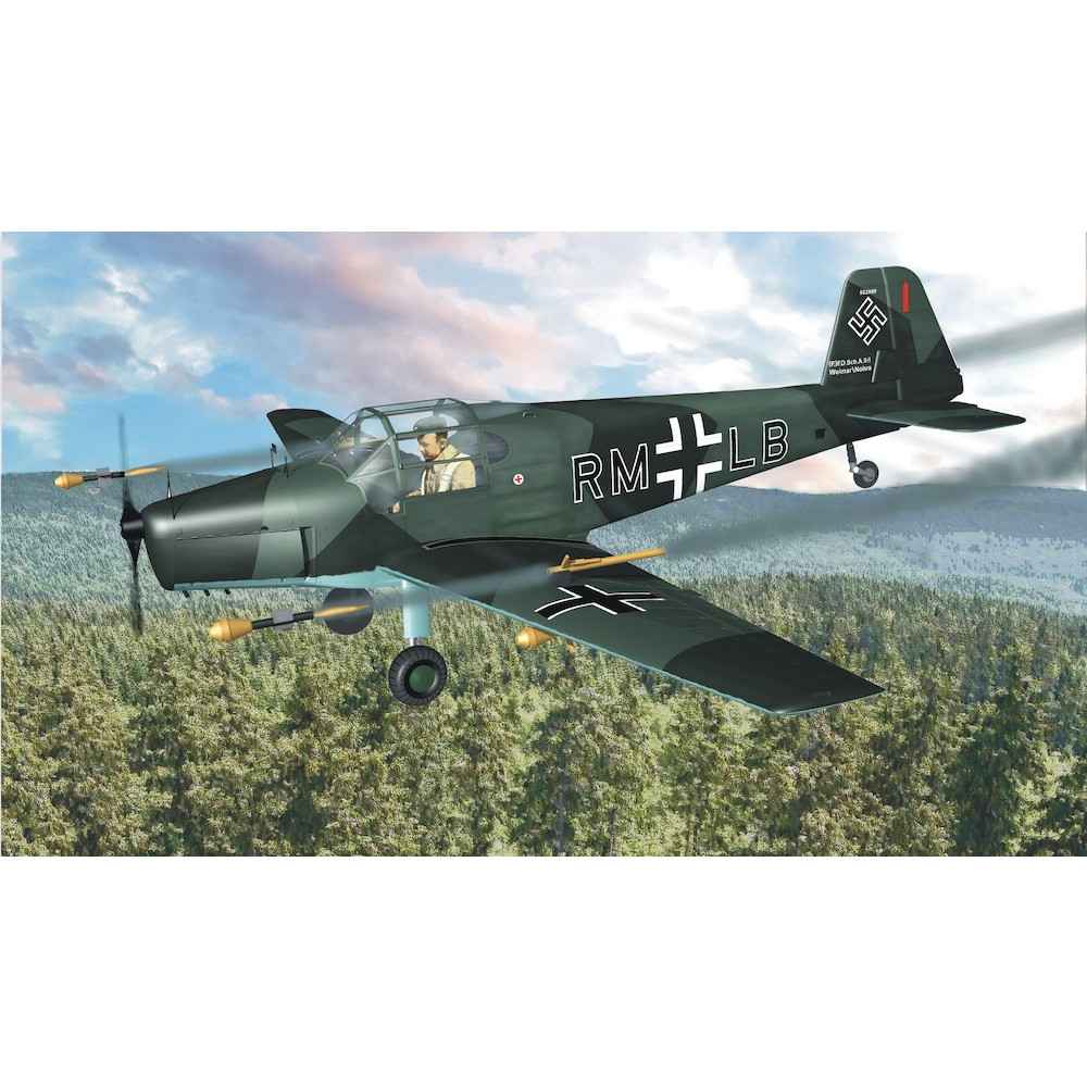 STR7203 ビュッカー Bu-181 ベストマン|第二次大戦の飛行機モデル|飛行機