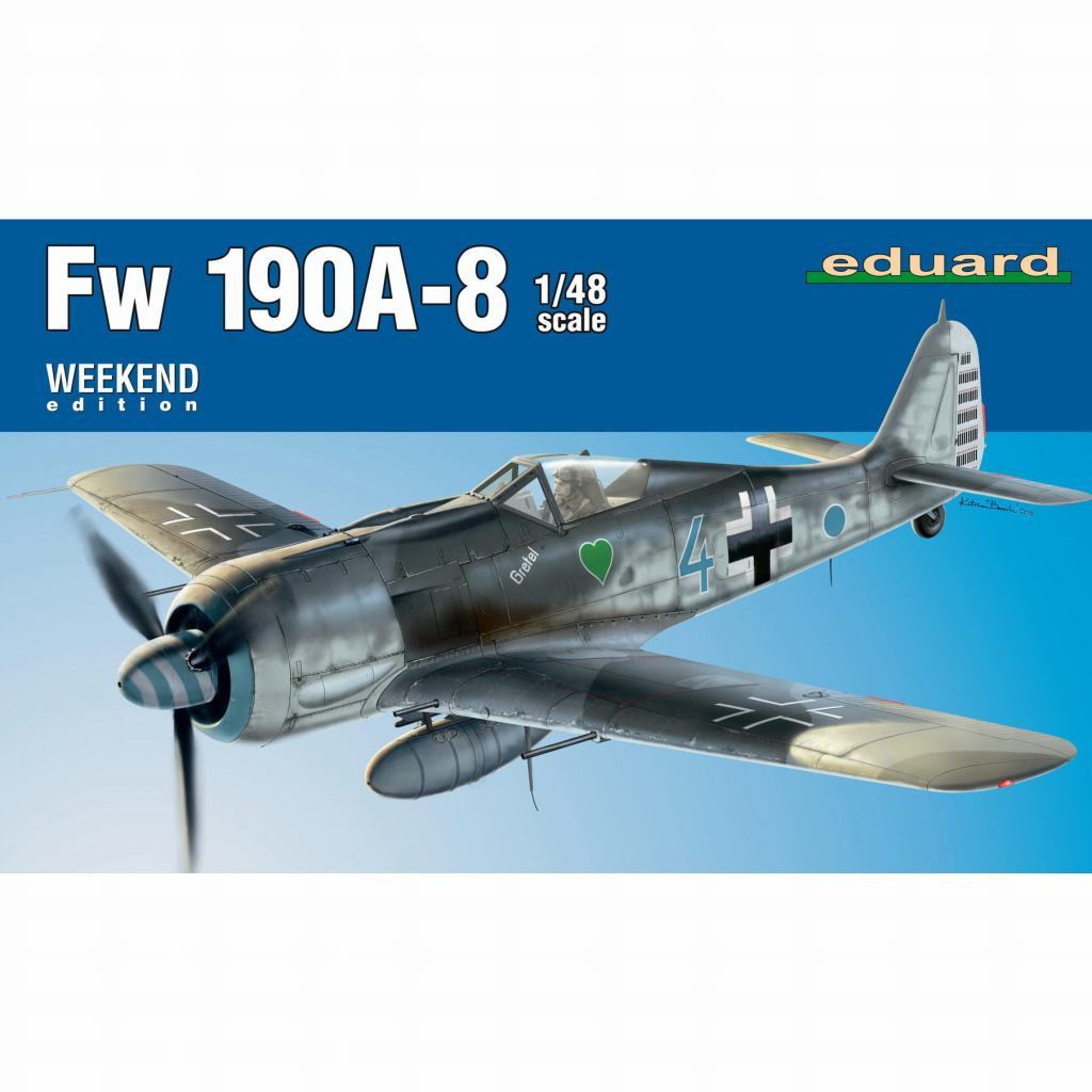 84122 フォッケウルフ Fw190A-8 ウィークエンドエディション|第二次大戦の飛行機モデル|飛行機