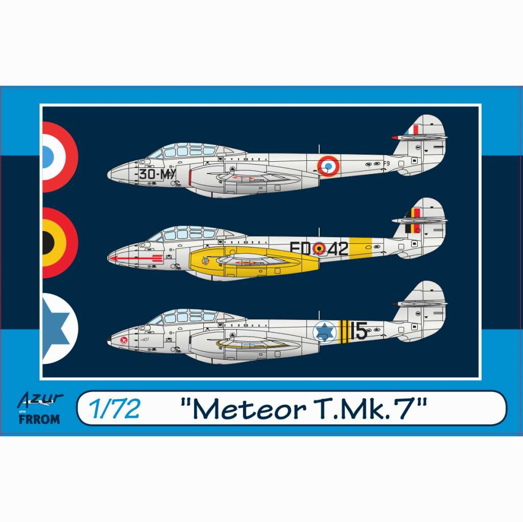 FR0045 1/72 グロスター ミーティア T.Mk.7|大戦後の飛行機モデル|飛行機