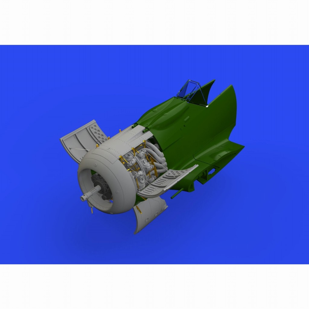 ブラッシン648648 1/48 フォッケウルフ Fw190F-8 エンジン