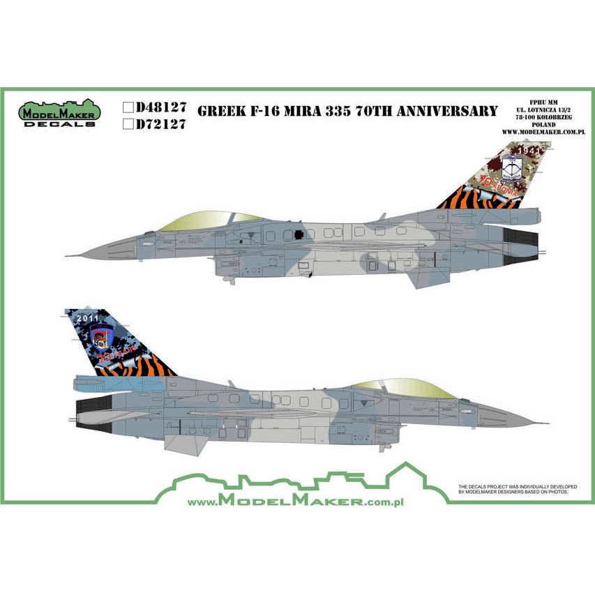��ǥ�᡼�����ǥ����� D72127 ���ꥷ����� F-16C �ե����ƥ��󥰥ե��륳�� Mira 335 NATO70��ǯ��ǰ���� ���������ߡ��� 2018