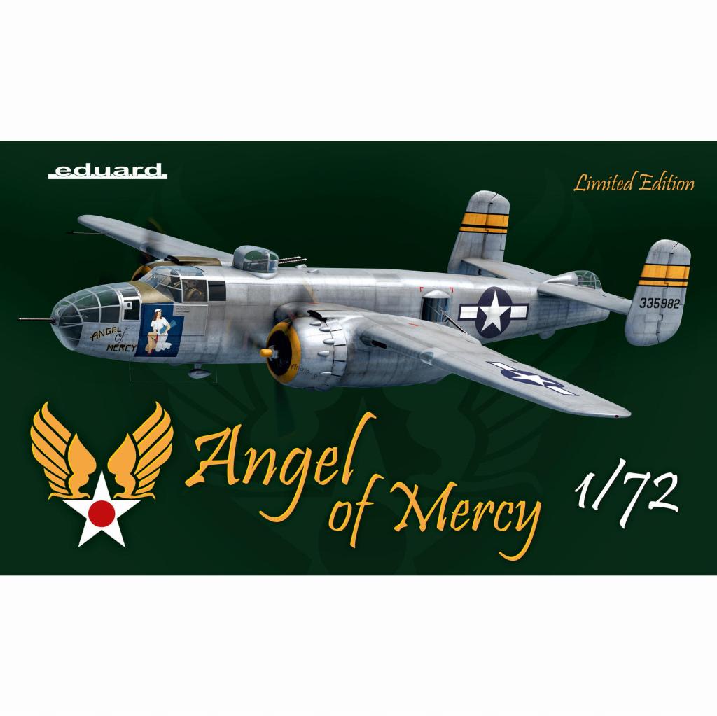 2140 1/72 「エンジェル・オブ・マーシー」 ノースアメリカン B-25J ミッチェル リミテッドエディション|第二次大戦の飛行機モデル|飛行機