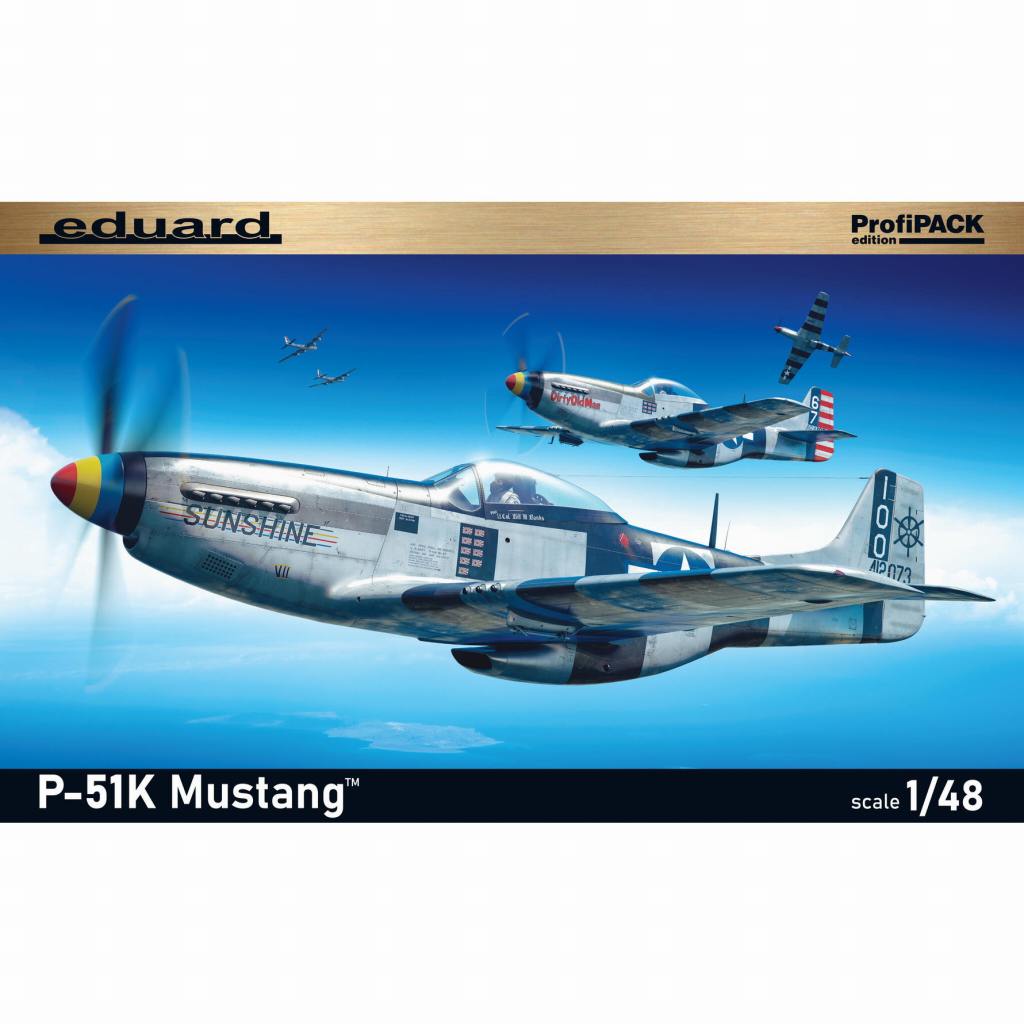 82105 1/48 ノースアメリカン P-51K マスタング プロフィパック|第二次大戦の飛行機モデル|飛行機