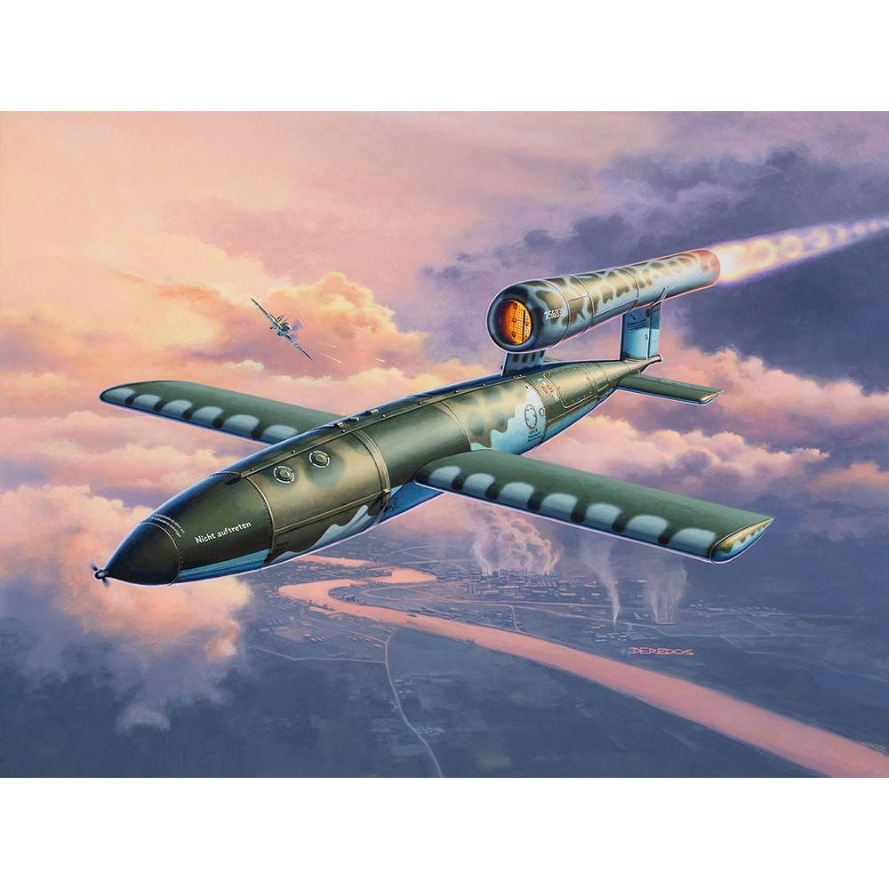 03861 フィーゼラー Fi103 V-1|第二次大戦の飛行機モデル|飛行機