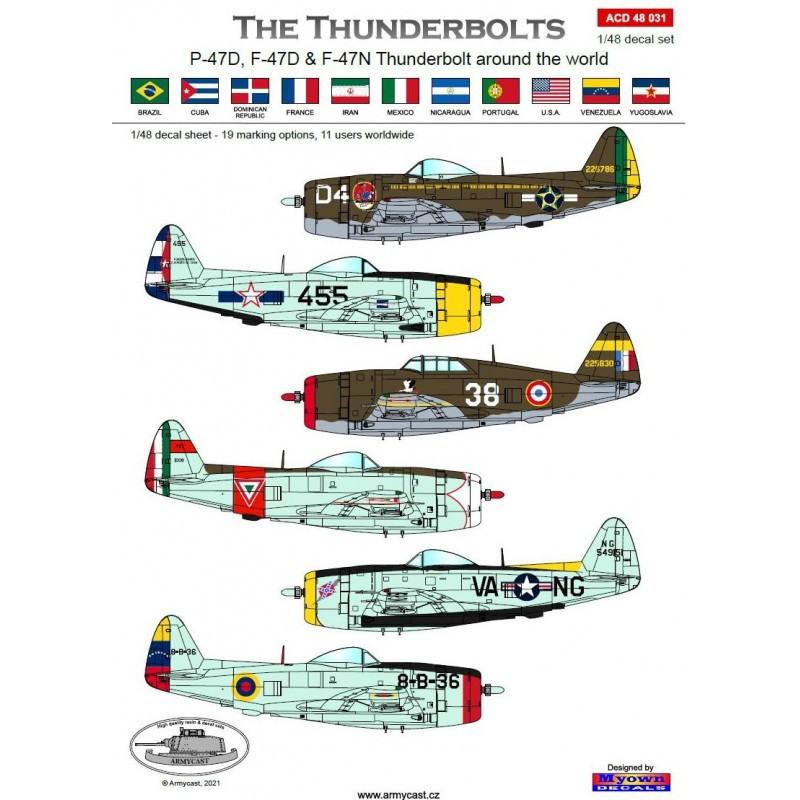 ACD48031 P-47D/F-47D/F-47N ��������ܥ�� ���饦��ɡ���������