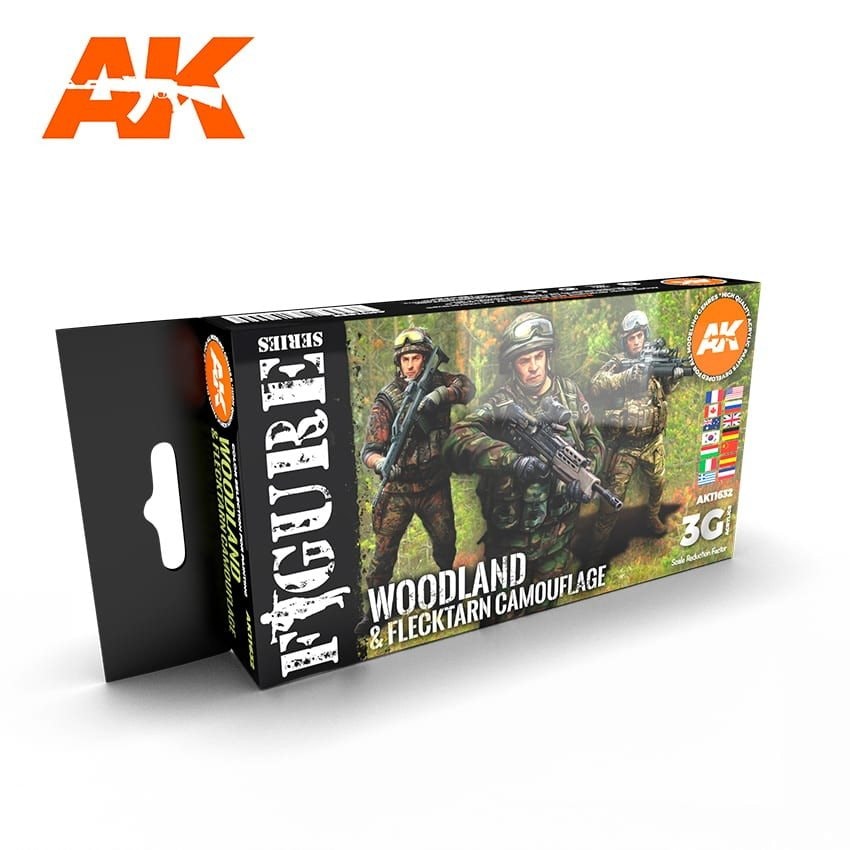 AK11627 ドイツ軍フィールドグレイユニフォームカラーセット (17mlx6本