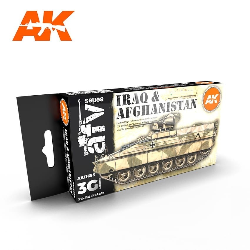 AK11657 ソビエト戦車塗装色セット (17mlx6本) 【AKアクリル3G (サード
